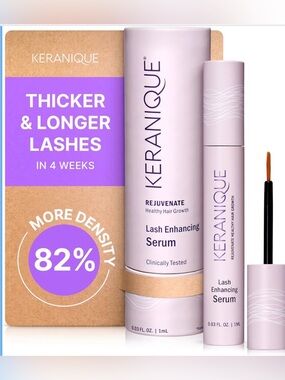 Keranique Rejuvenate Healthy Hair Lash Enhancing Serum with Peptide Complex 1ml